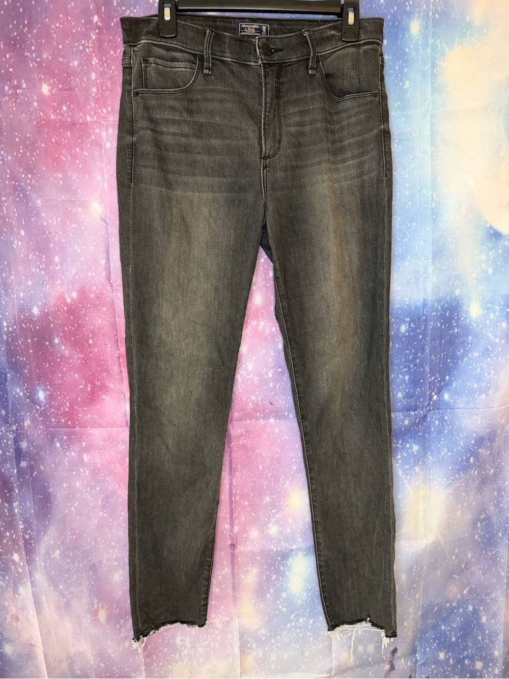 Abercrombie & Fitch high rise super skinny ankle jeans